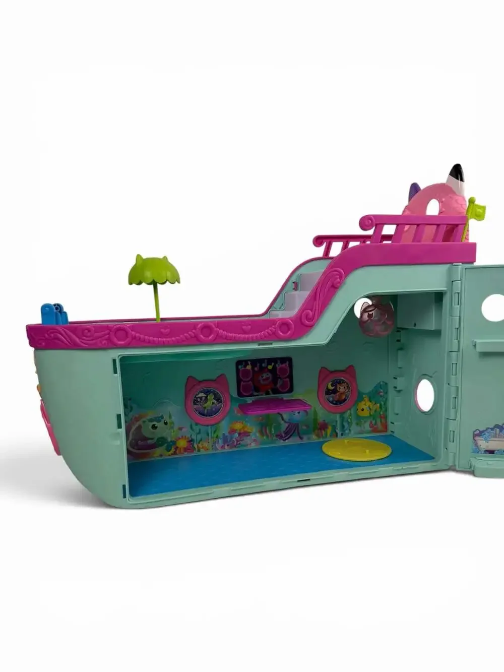 Gabby's Dollhouse Gabby Cat Friend Ship Cruise Liner Playset
